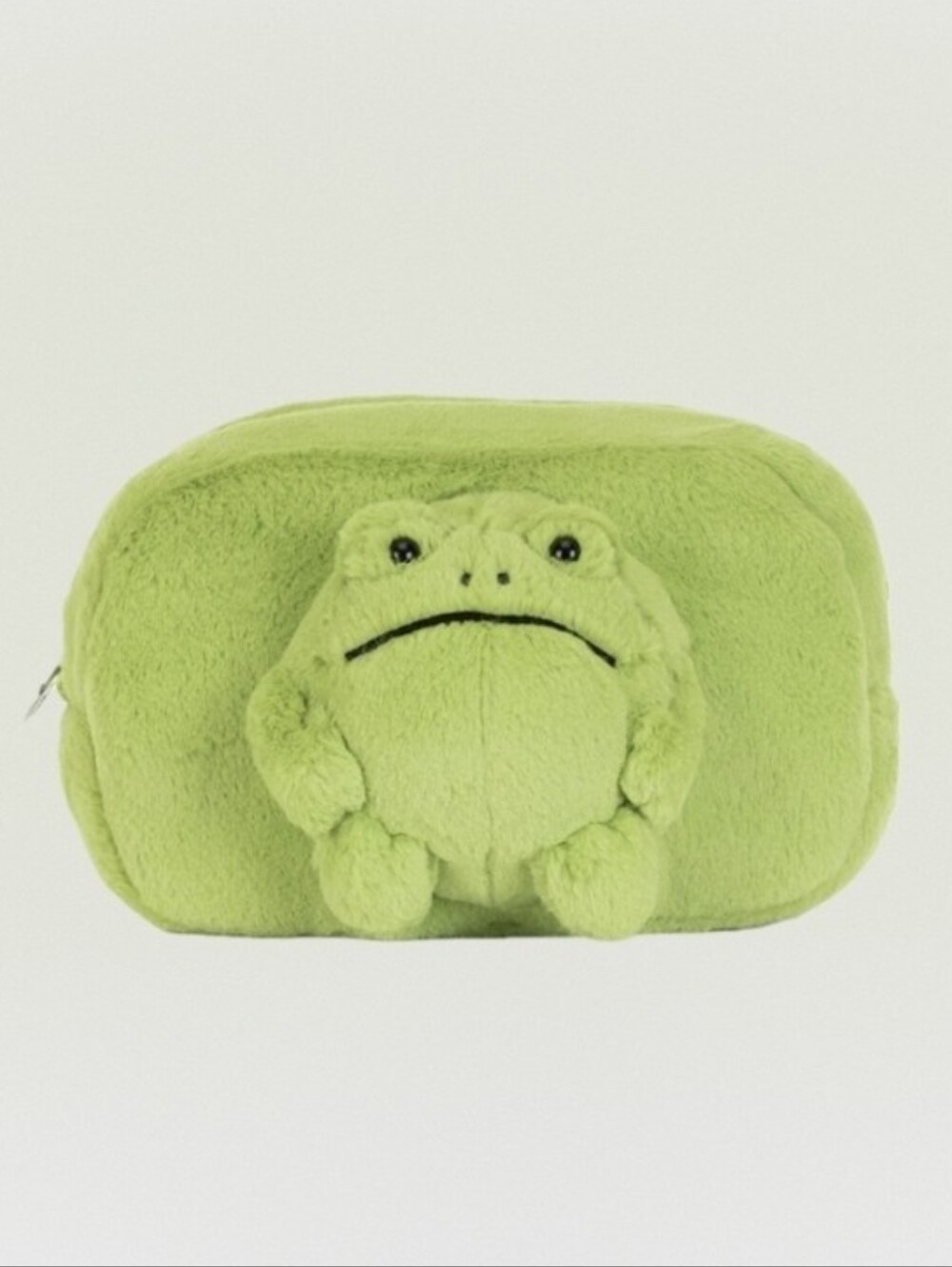 Jellycat Ricky Rain Frog Pouch 5.1x7.5x2.8" Soft & Plush BNWT Authentic